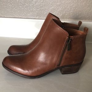 Lucky Brand Cognac Boots 7W